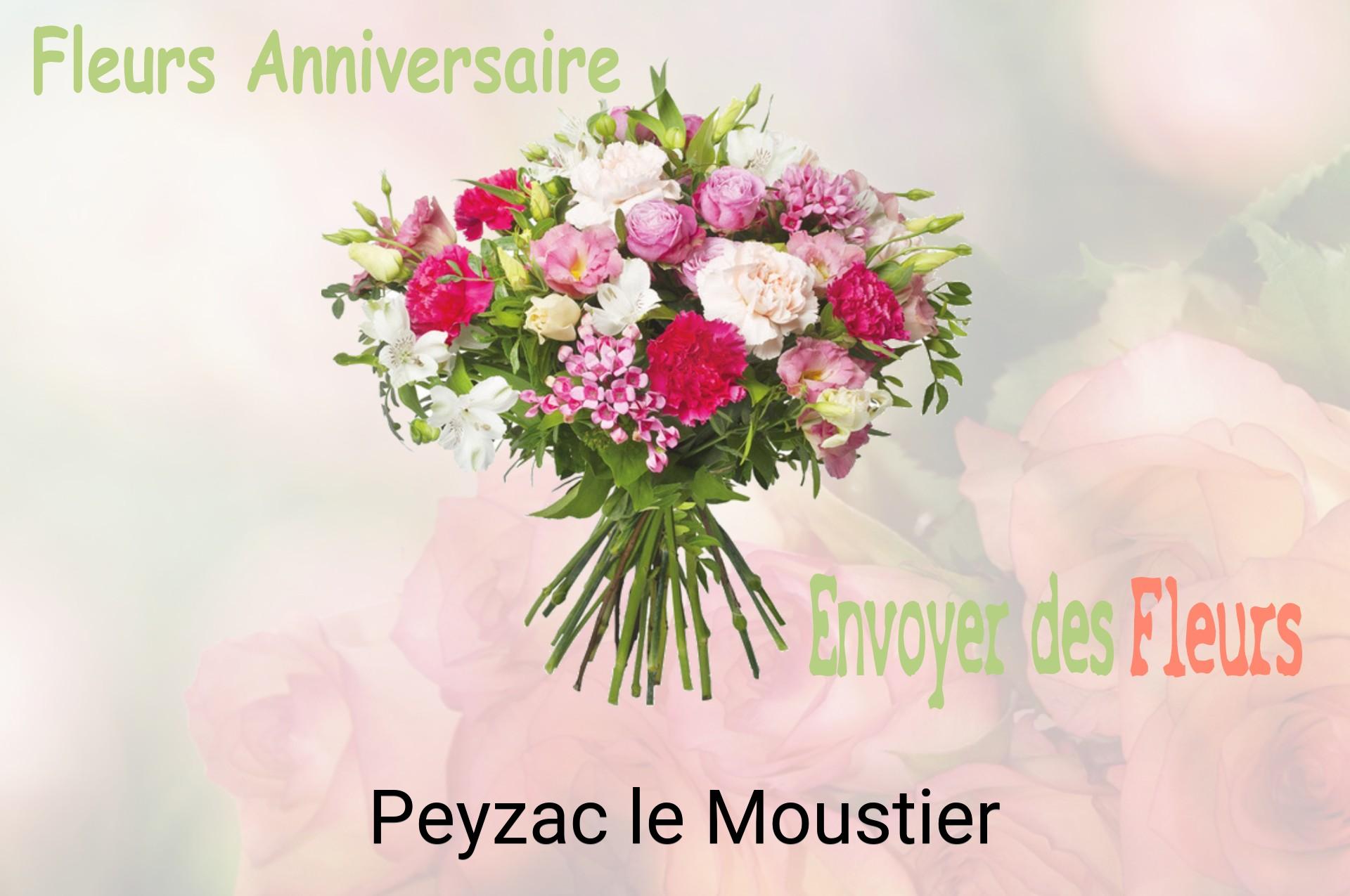 Bouquet de fleurs d’anniversaire livré à Peyzac-le-Moustier